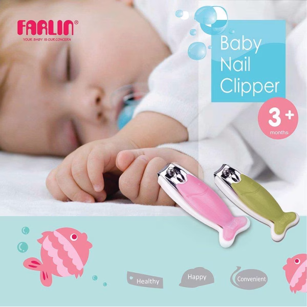 Farlin Fish Shape Nail Clipper BF-160D
