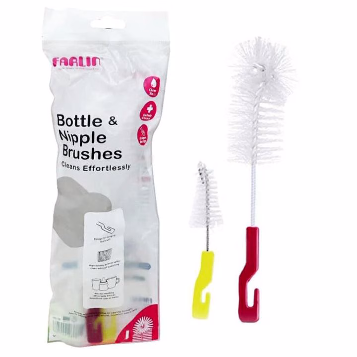 Farlin Bottle & Nipple Brush BF-252