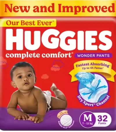 Huggies Wonder Pants Diaper M 32s (7-12kg)