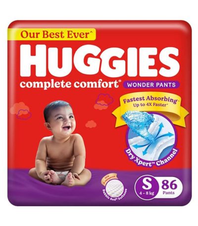 Huggies Wonder Pants Diaper S 86s (4-8kg)