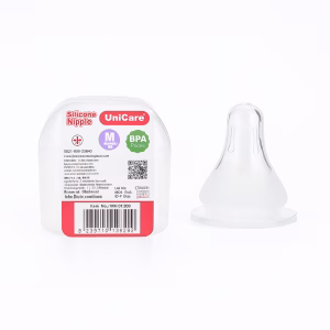 UniCare Silicone Nipple 1pcs in PP Box