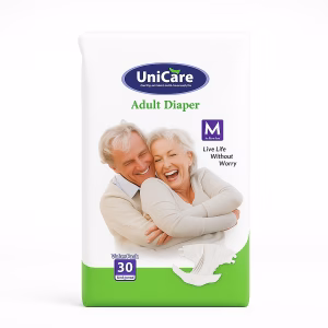 Unicare Adult Diaper (Belt) M - 30 Pcs Pack