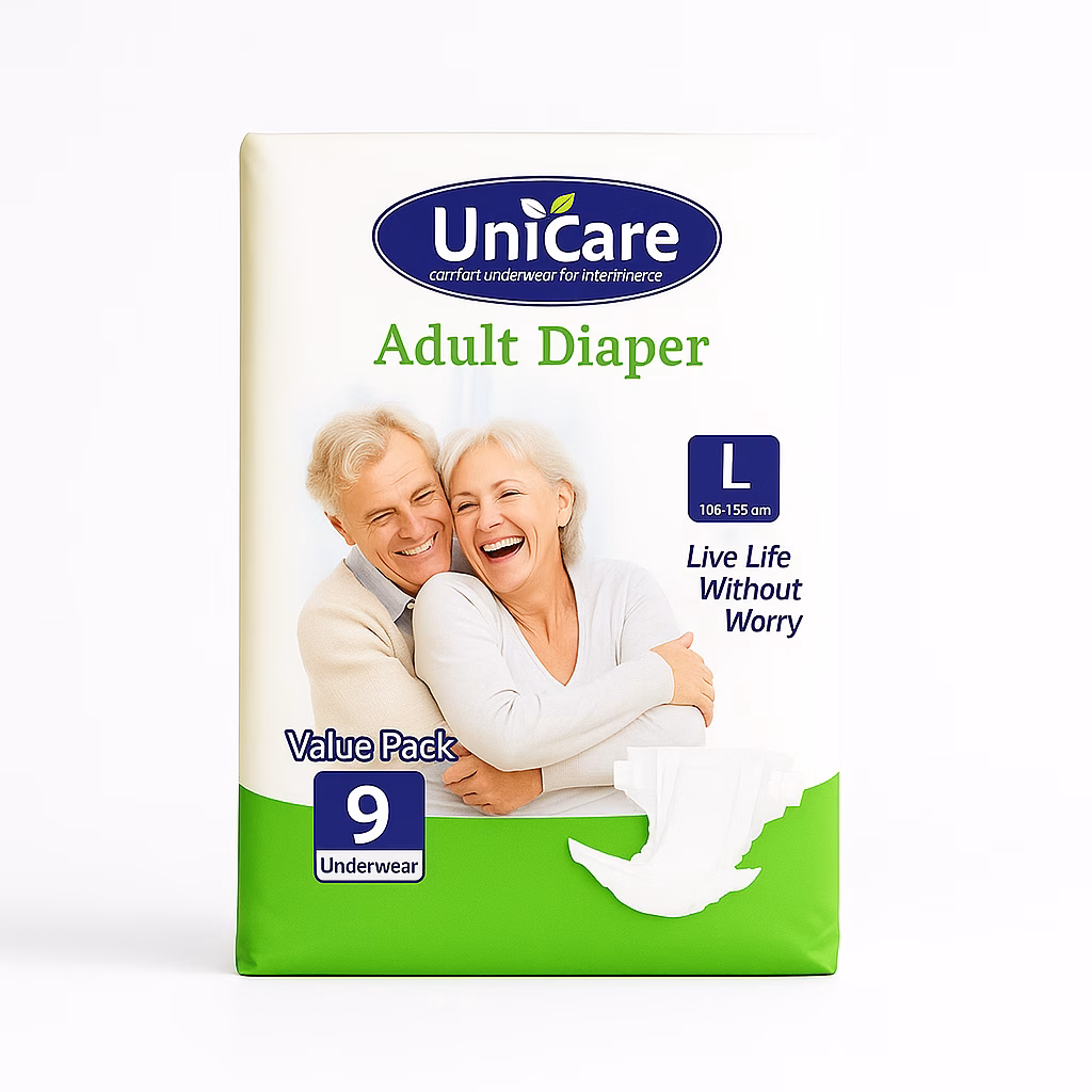 Unicare Adult Diaper (Belt) L - 09 Pcs Pack