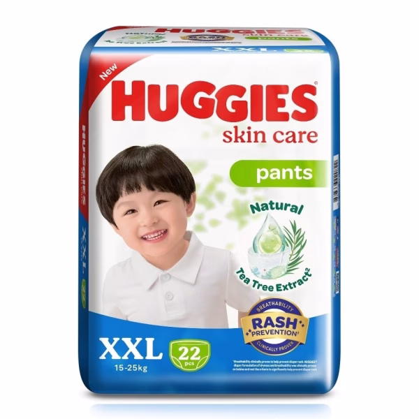 Huggies Skincare pants XXL 22 Pcs (15-25kg)