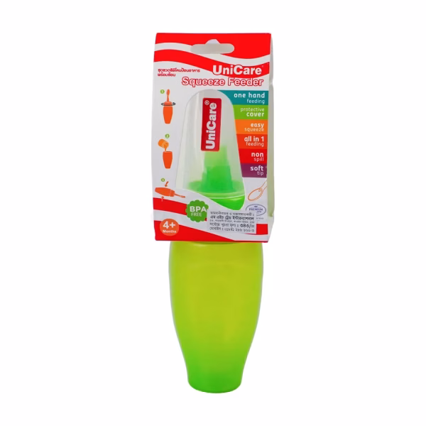 UniCare MH 08 Squeeze Feeder 180ml PE Material Food Feeder