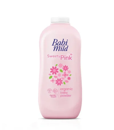 Babi Mild Baby Powder Sweety pink 350gm