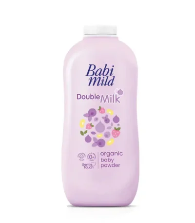 Babi Mild Baby Powder Double Milk 350gm