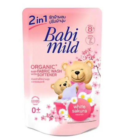 Babi Mild Baby Fabric Wash Sakura 530ml