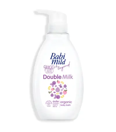 Babi Mild Baby Bath Double milk 380ml