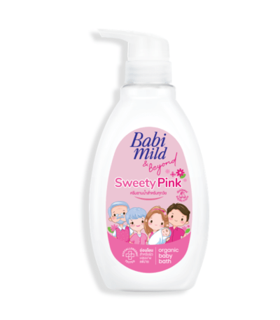 Babi Mild Baby Bath Sweety Pink – 180ml